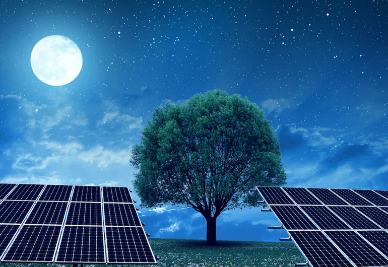 درآمد  نیروگاه‌های خورشیدی